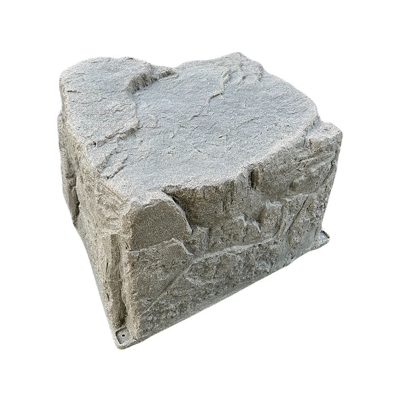 DekoRRa Faux Rock Model 124 in Riverbed with white background