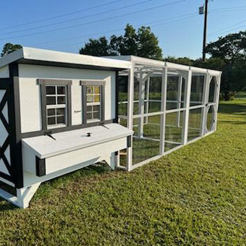 OverEZ Wooden 16' Chicken Run