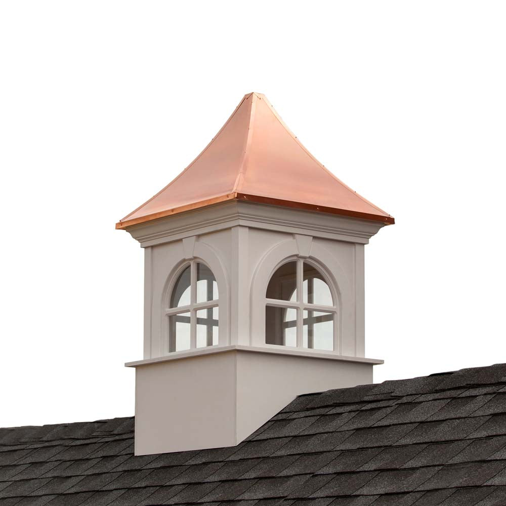 Smithsonian Fairfax Vinyl Cupola with Copper Roof