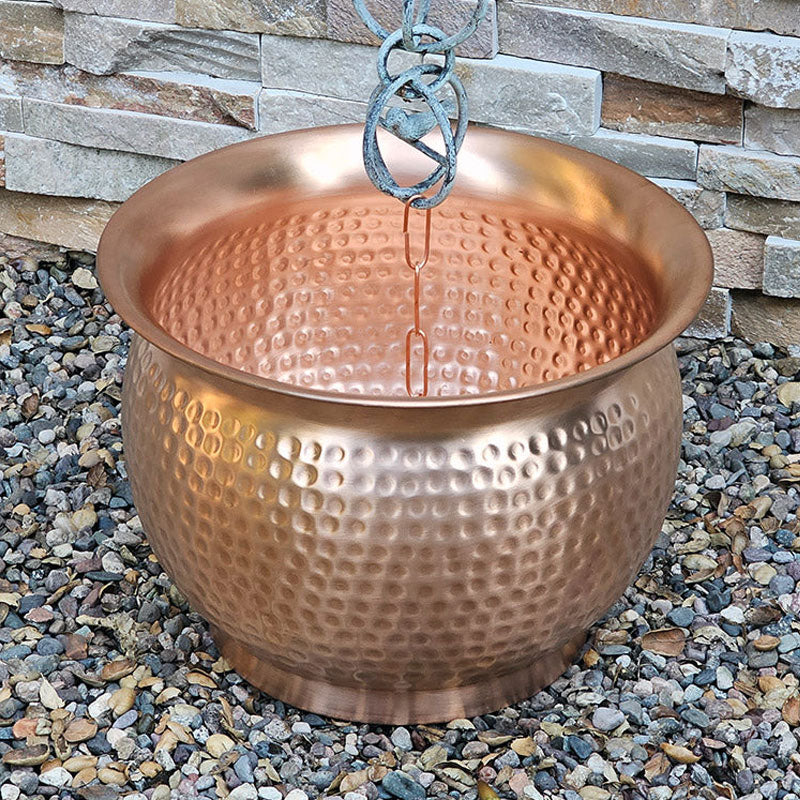 Hachi Basin™ Hammered Copper with Loop