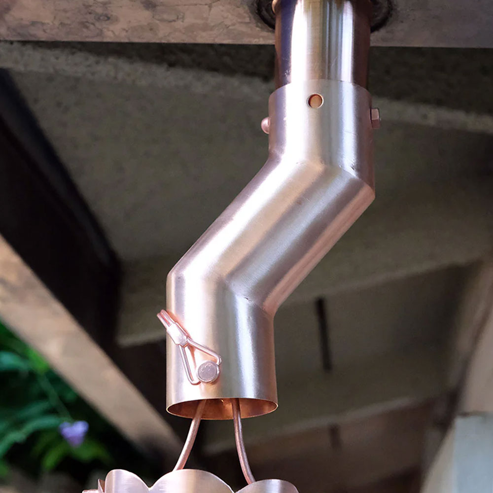 Rain Chain Installation Kit 2" Offset Extension