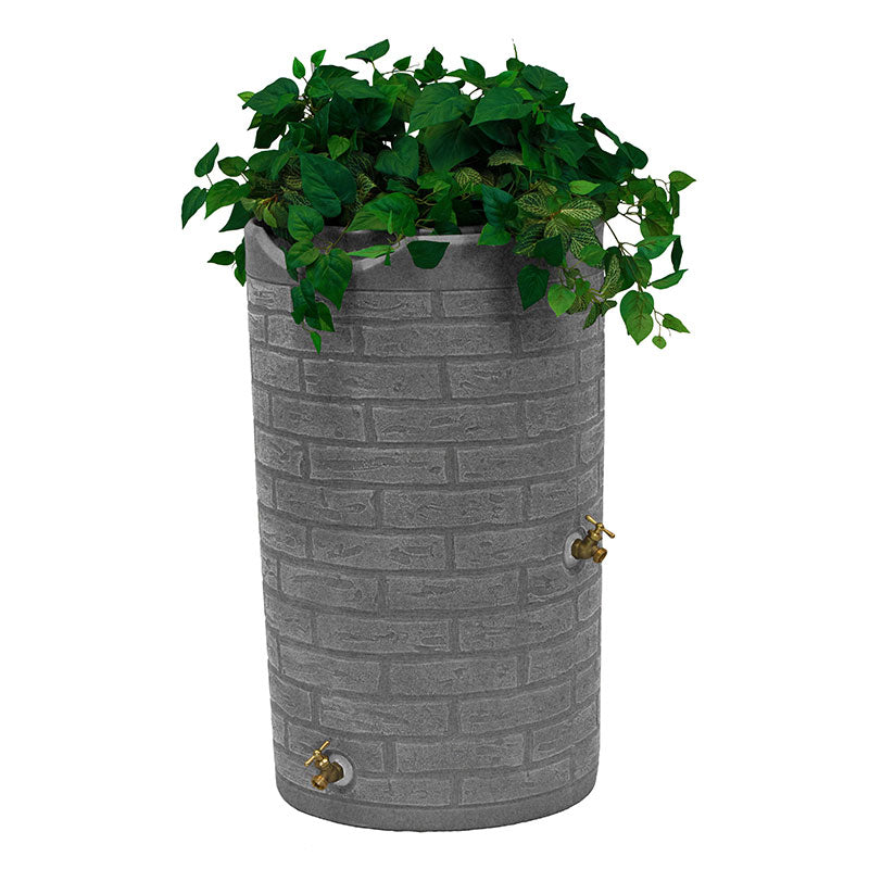 Impressions Downton 50 Gallon Rain Saver Light Granite