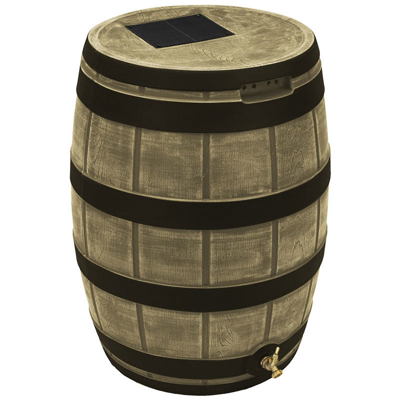 50 Gallon Rain Vault with Darkened Ribs Khaki