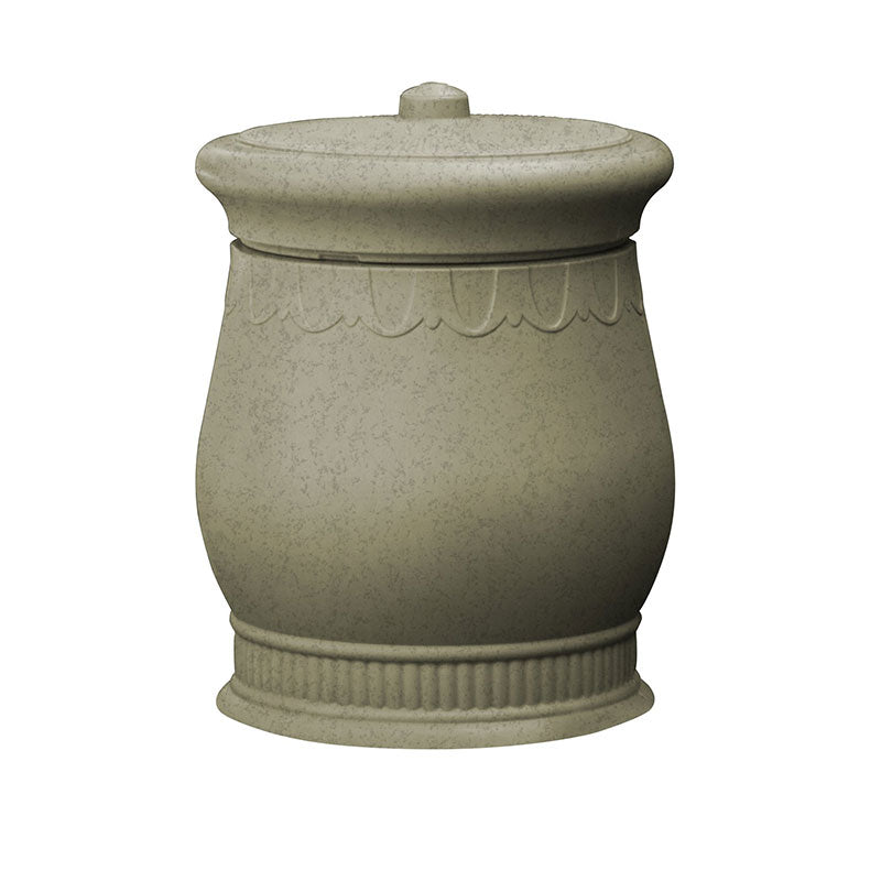 Savannah Urn Storage and Waste Bin Sandstone