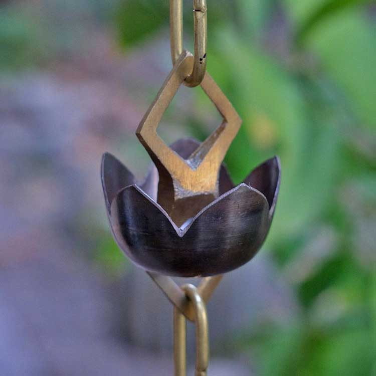 Lotus Rain Chain